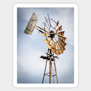 Vintage Windmill Sticker